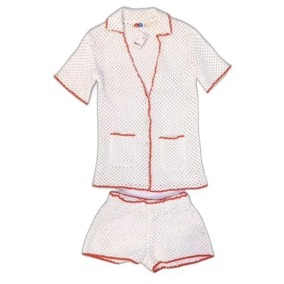 NWT FP Beach | Free People Cabana Fauxchet 2-Piece Set Swim Coverup | Size XS - Picture 14 of 16
